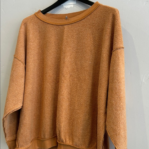 Free People Intimately Kelly Oversized Crewneck Sweatshirt - Picture 4 of 12